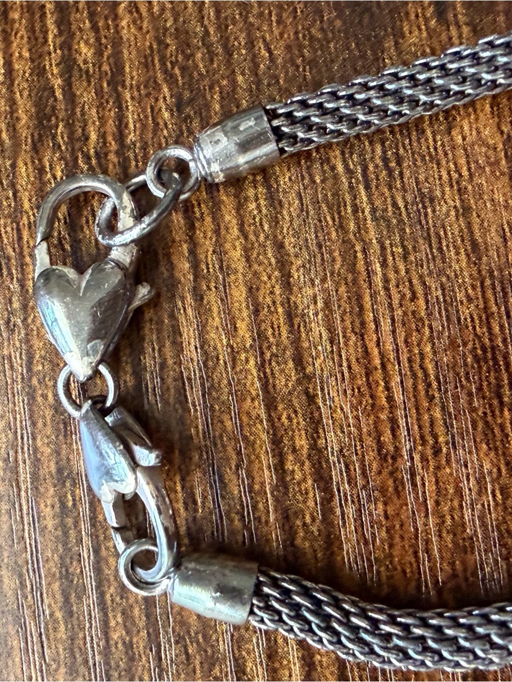 Brighton Silver-Tone Crystal Heart Charm Bracelet - Picture 5 of 5